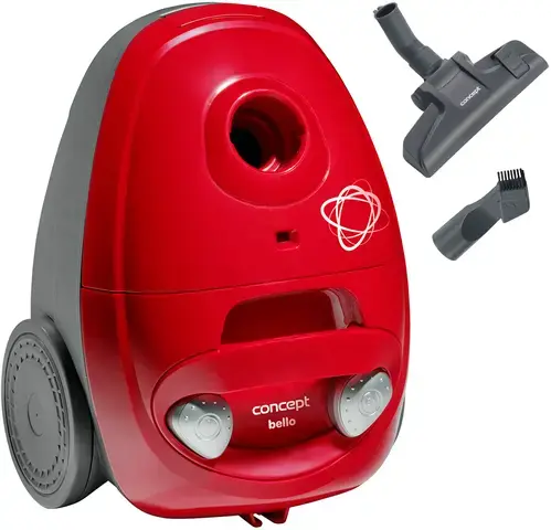 CONCEPT Vreckový vysávač Bello červený 700 W VP8350