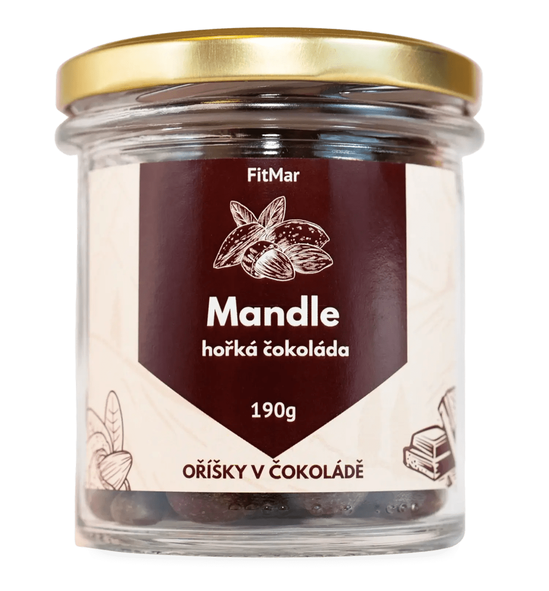 Mandle v horkej čokoláde