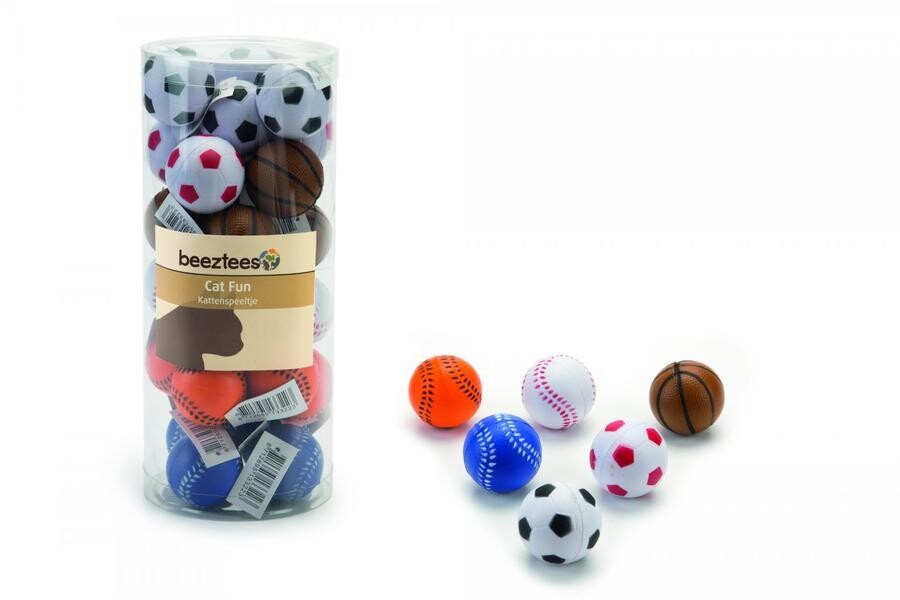 Beeztees Míček pro kočky pěnový 4cm