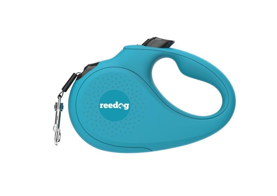 Reedog Senza Basic samonavíjecí vodítko L 50kg / 5m páska / tyrkysové