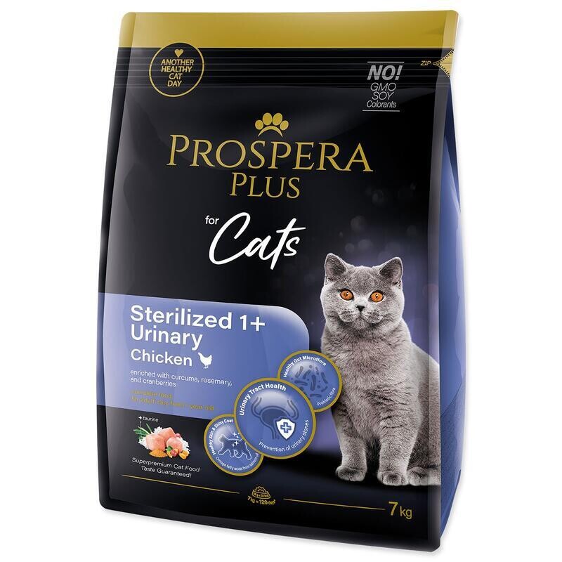 Krmivo Prospera Plus Sterilized 1+ Chicken Urinary