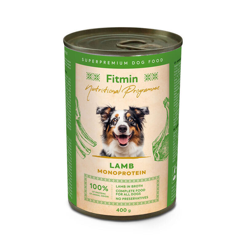 Fitmin dog NP tin lamb 400 g