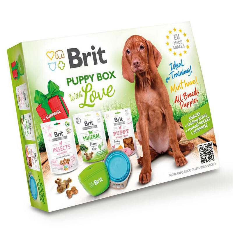 BRIT EU MADE SNACKS PUPPY BOX 2022