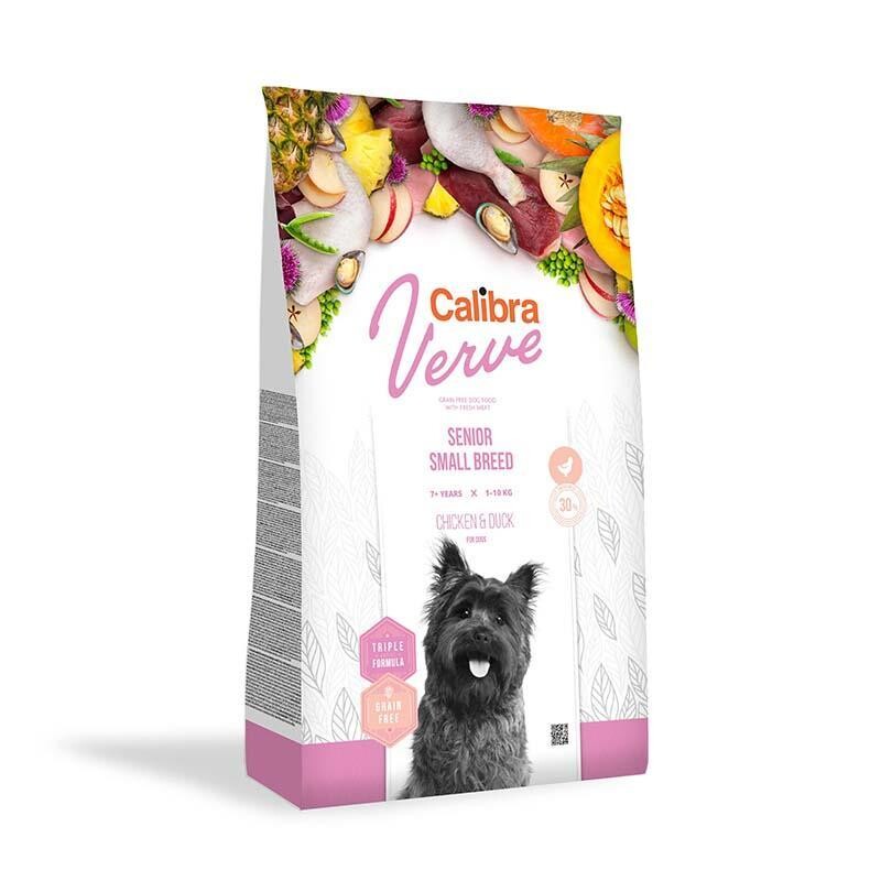 Calibra Dog Verve GF Senior Small Chicken&Duck