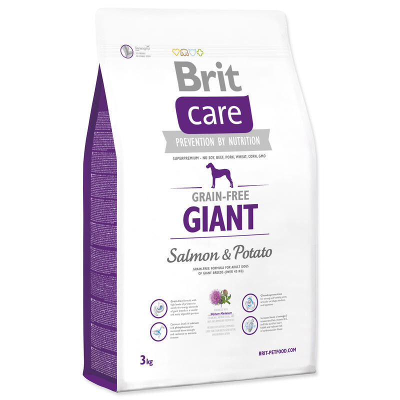 Granule BRIT Care Grain-Free Giant Salmon&Potato 3kg