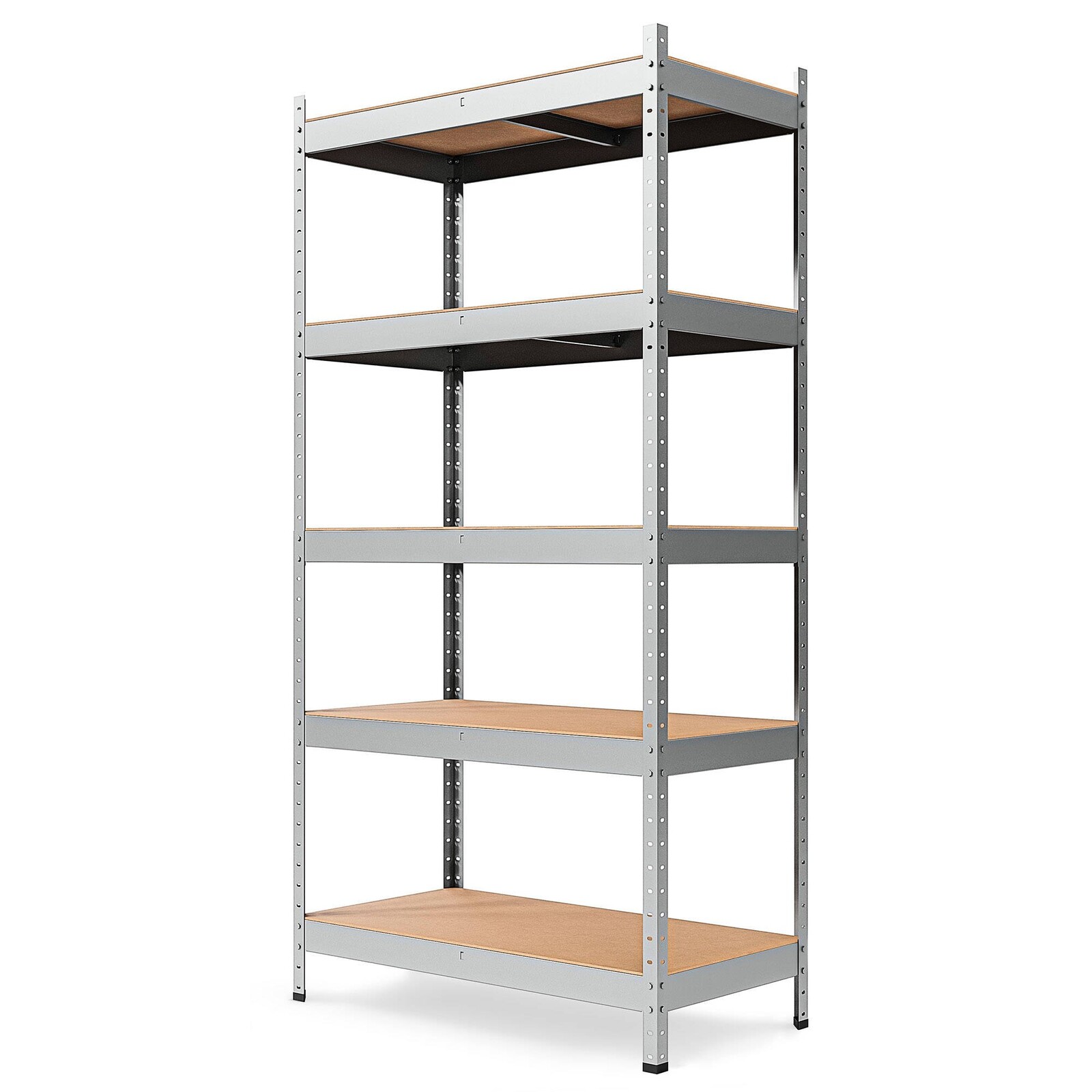 Marbo Kovový REGÁL SÉRIE SOLID 200x100x45 pozinkovaný Rozmer regálu: 200x100x45, Počet Políc: 5, Celková nosnosť regálu: 1000 KG