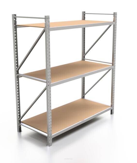 Priemyselný regál 250x180x80 3 police - Štartovací segment