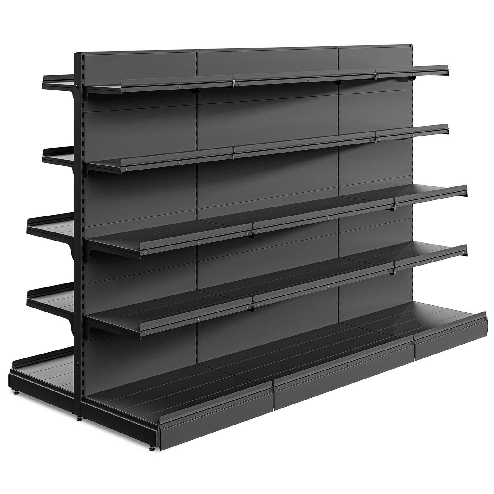 Marbo Regálová zostava do predajne obojstranná 193x288x129 - 5 políc