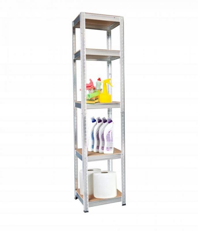 Kovový regál 180x40x40 5 políc - pozinkovaný