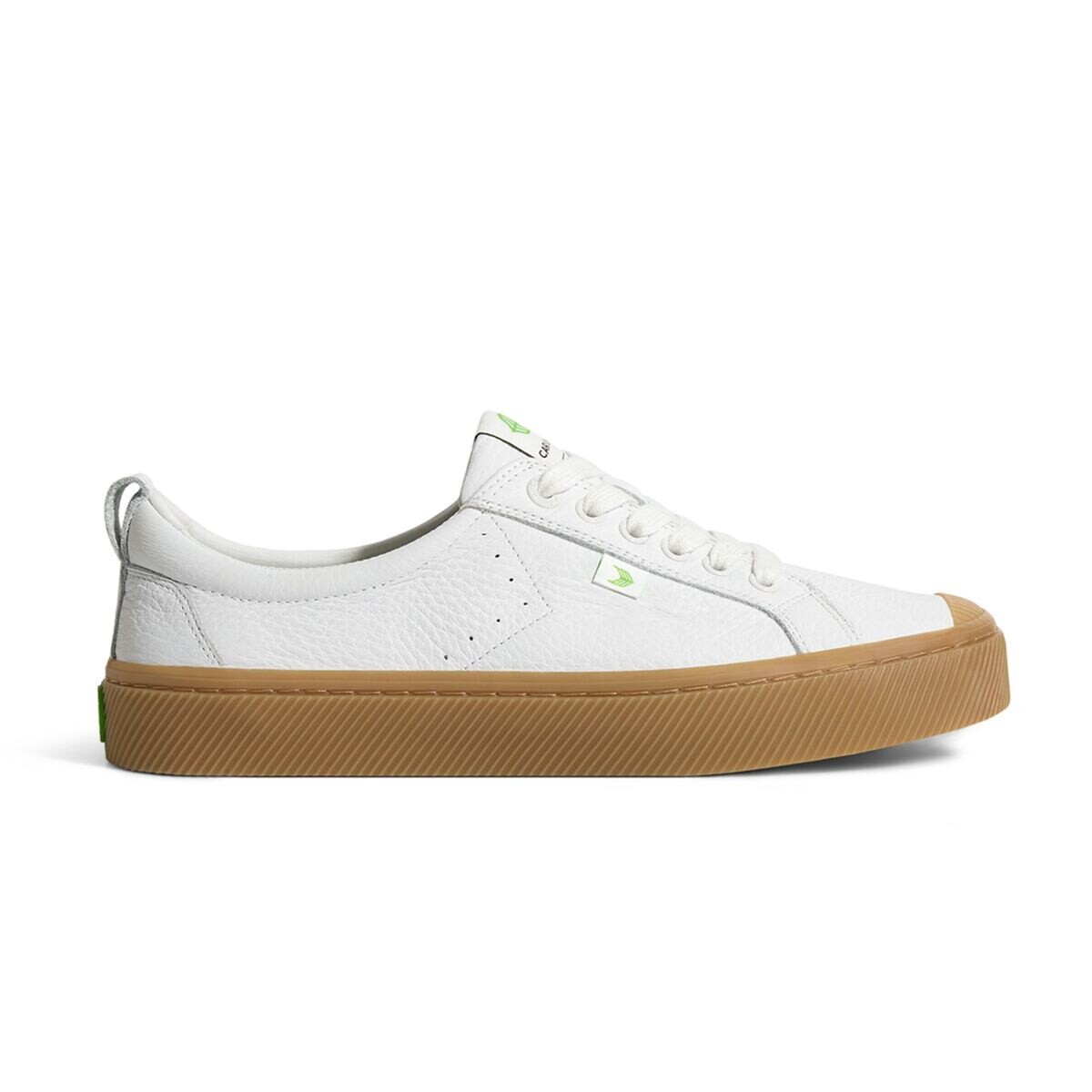 Pánské volnočasové boty Cariuma OCA Low Gum White Premium Leather Sneaker