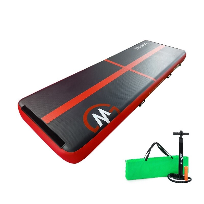 Airtrack MASTER Rozměry (v cm): 300 x 100 x 20 čierno-červená