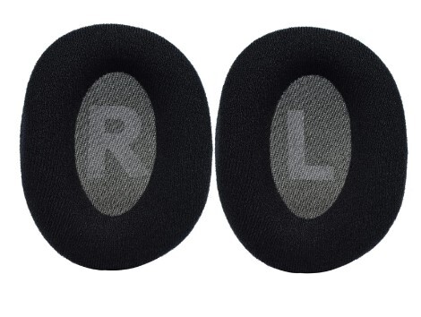 Náhradné náušníky pre slúchadlá Logitech G Pro, G Pro X Gaming Headset - Čierne, semišové