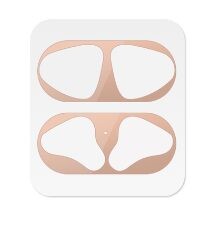 Prachové nálepky na puzdro pre AirPods 1 a 2 - Ružovo zlaté