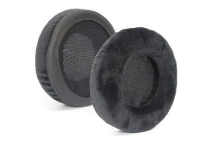 Náhradné náušníky pre slúchadlá AiAiAi TMA1, TMA2, TMA-1 Štúdio, TMA-1 DJ, TMA-2 DJ - Čierne, zamatové