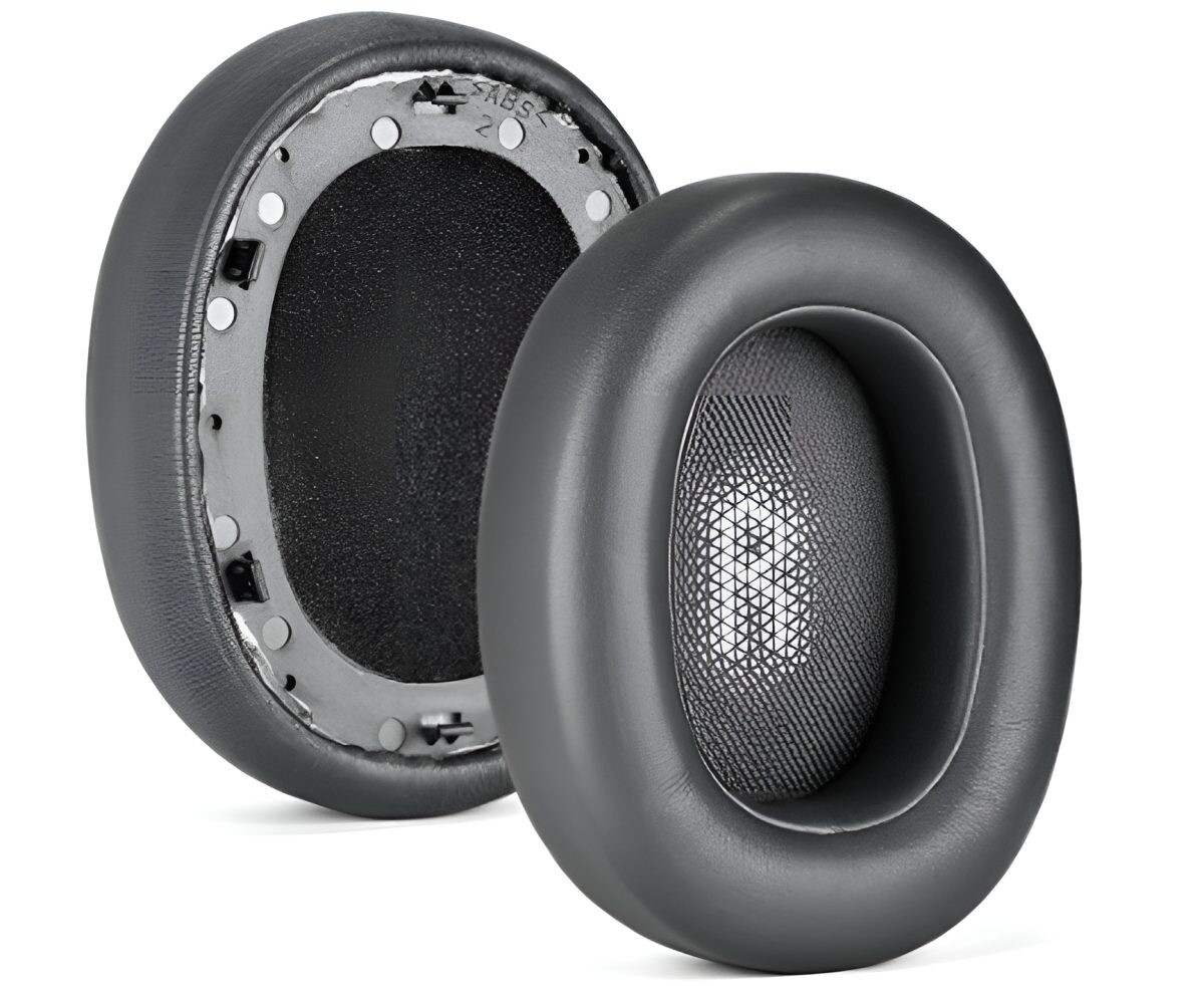 Náhradné náušníky pre slúchadlá JBL Everest Elite 750NC - Čierne, kožené