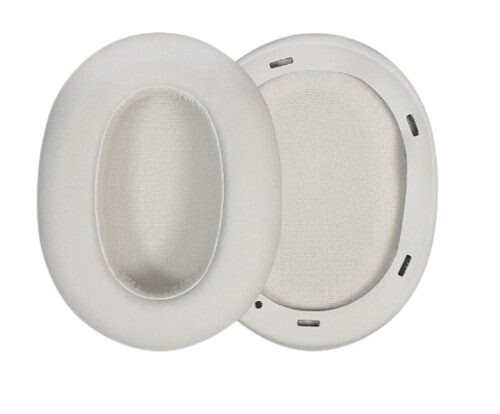 Náhradné náušníky pre slúchadlá Sony WH-ULT900N - Bielé, kožené