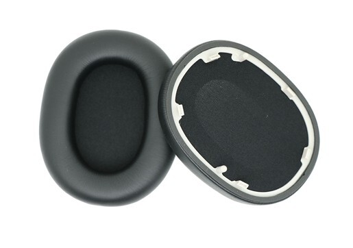 Náhradné náušníky pre slúchadlá Sony WH-1000XM6 - čierne, kožené