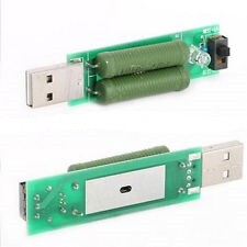 USB záťažový rezistor 1A, 2A (5W a 10W)