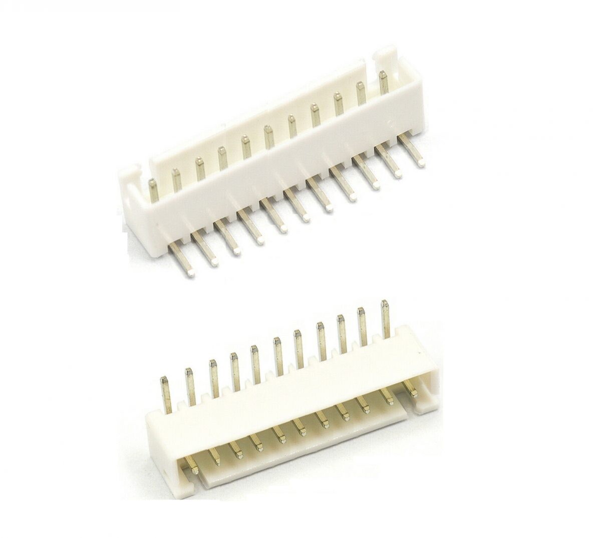 JST XH 2,54 mm 11-Pin konektor na DPS - Pravý uhol