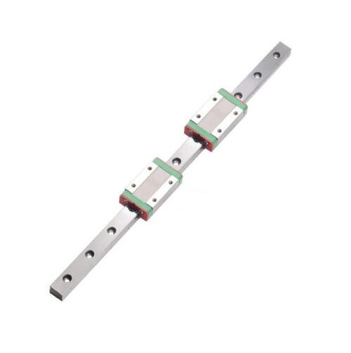 Koľajnica lineárneho vedenia so dvoma vozíkmi MGN12 - Dĺžka 750 mm