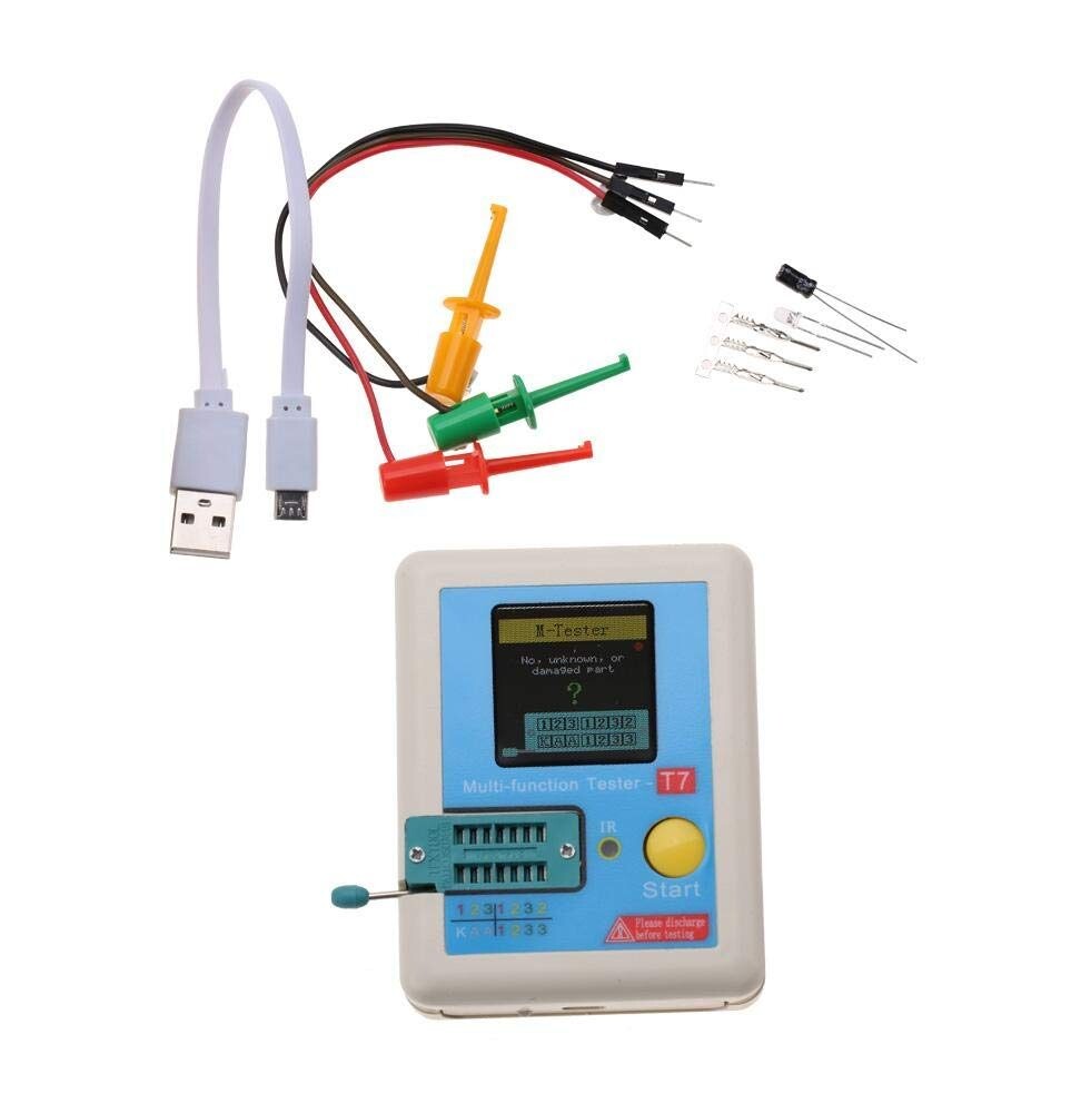 LCR-T7 Univerzálny tester LCR, ESR a polovodičových súčiastok