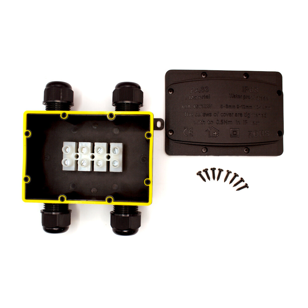 Káblová spojka DRÔTOK - IP68 120x85, 4 vývody 5-8mm, 4pin