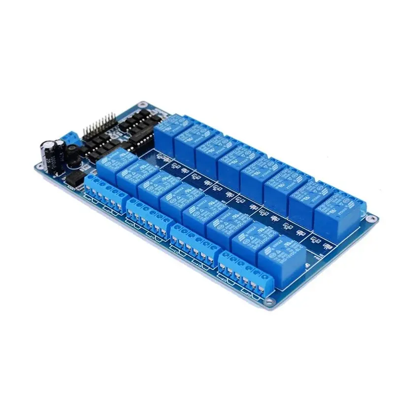 Modul 16 relé s optickým oddelením 12V