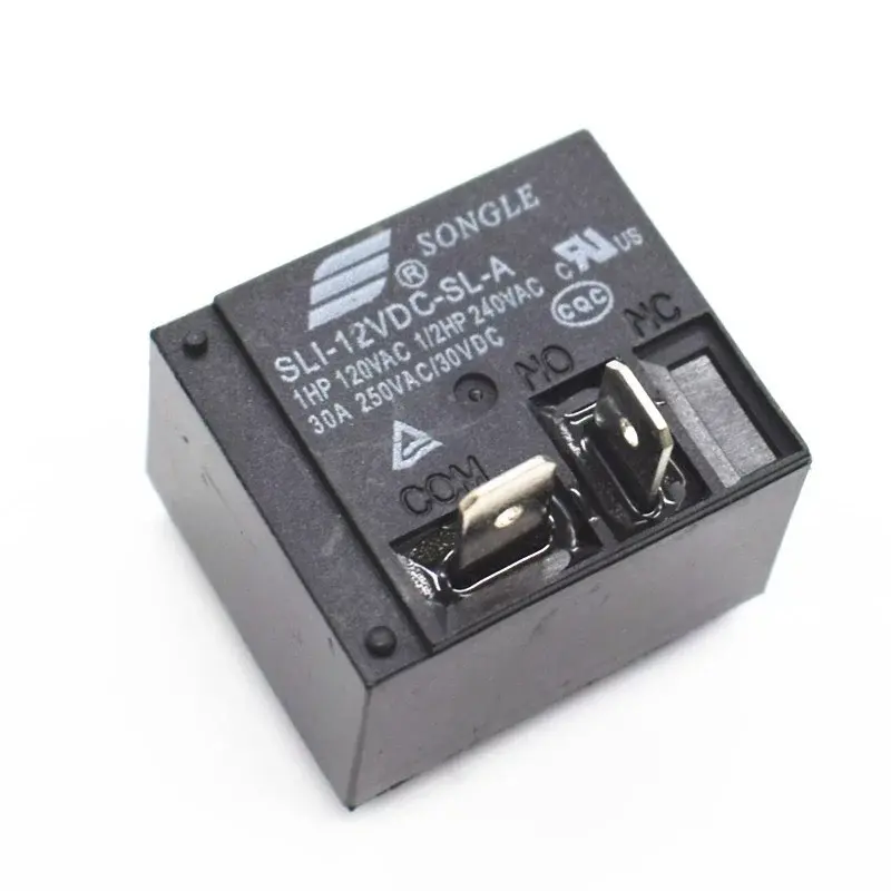 Relé SLI-12VDC-SL-A, 12V DC / 250V AC 30A, 4-pin