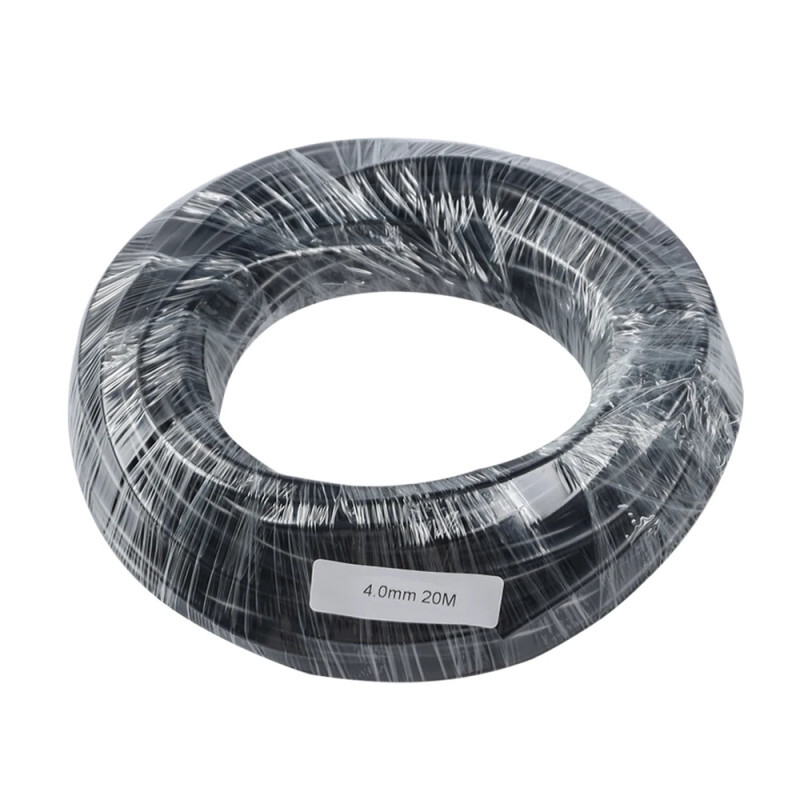 Optický kábel s PVC bužírkou 4mm, 20 metrov, číry vodič svetla