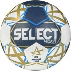 Select HB Ultimate Replica EHF CL 25/26 bielo-zlatá veľ. 2