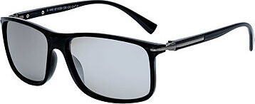 GLASSA Polarizačné slnečné okuliare PG 440, zrkadlové, čierne