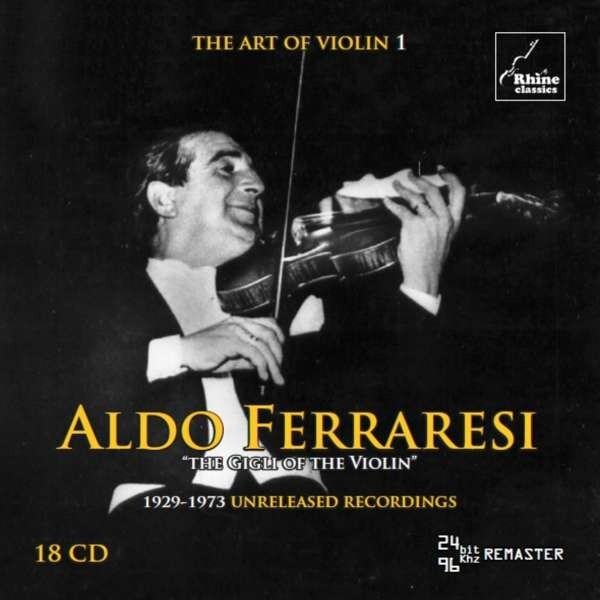 Aldo Ferraresi, ART OF VIOLIN 1, CD