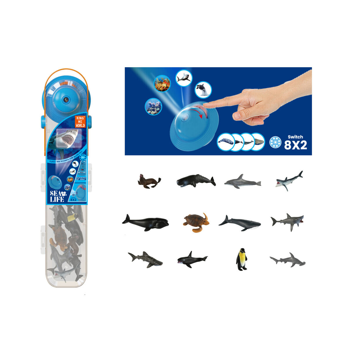 PLEJO Morské zvieratká s projektorom