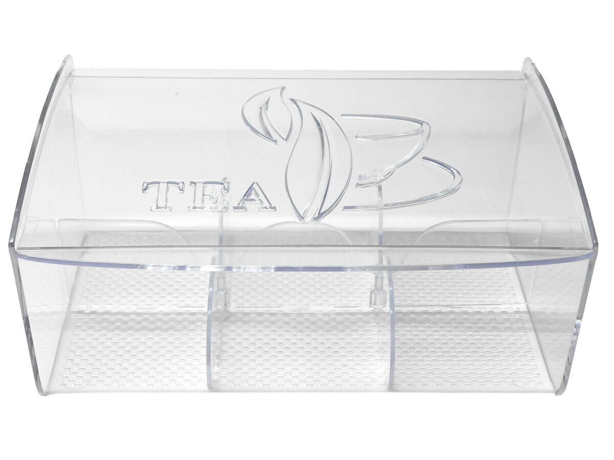 MAKRO - Box na čaje NEW transparentný