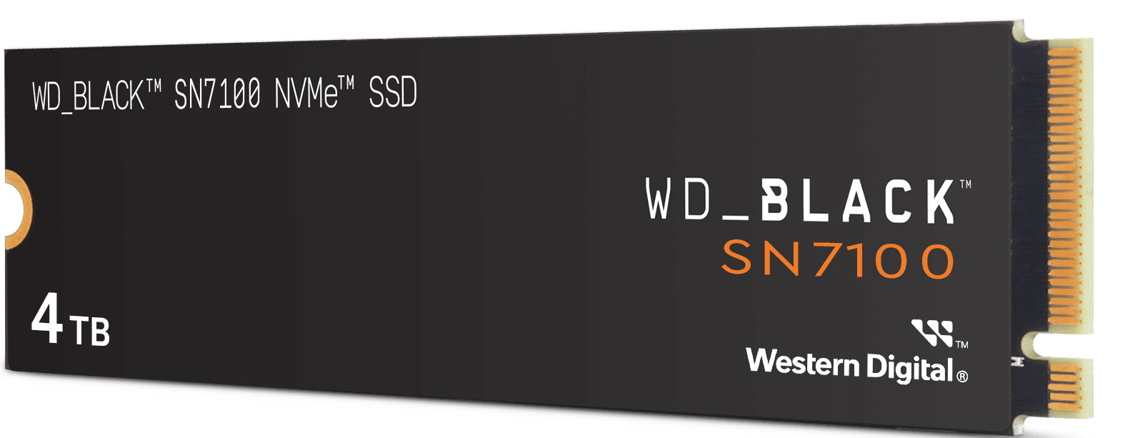 WD Black SN7100/4TB/SSD/M.2 NVMe PCIe/Gen 4,(R:7000, W:6700MB/s)