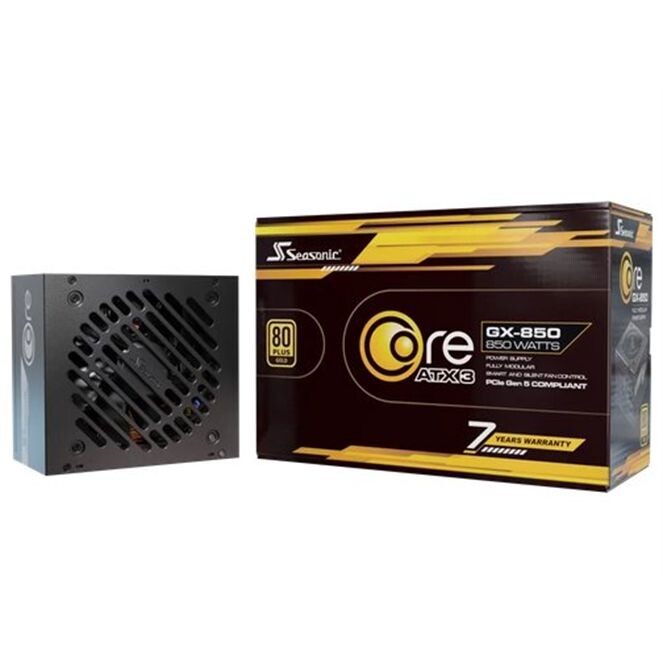 Seasonic CORE GX GOLD 850W V2 ATX 3.1, PCIe 5.1, modular SRP-CGX851-A5A32SF