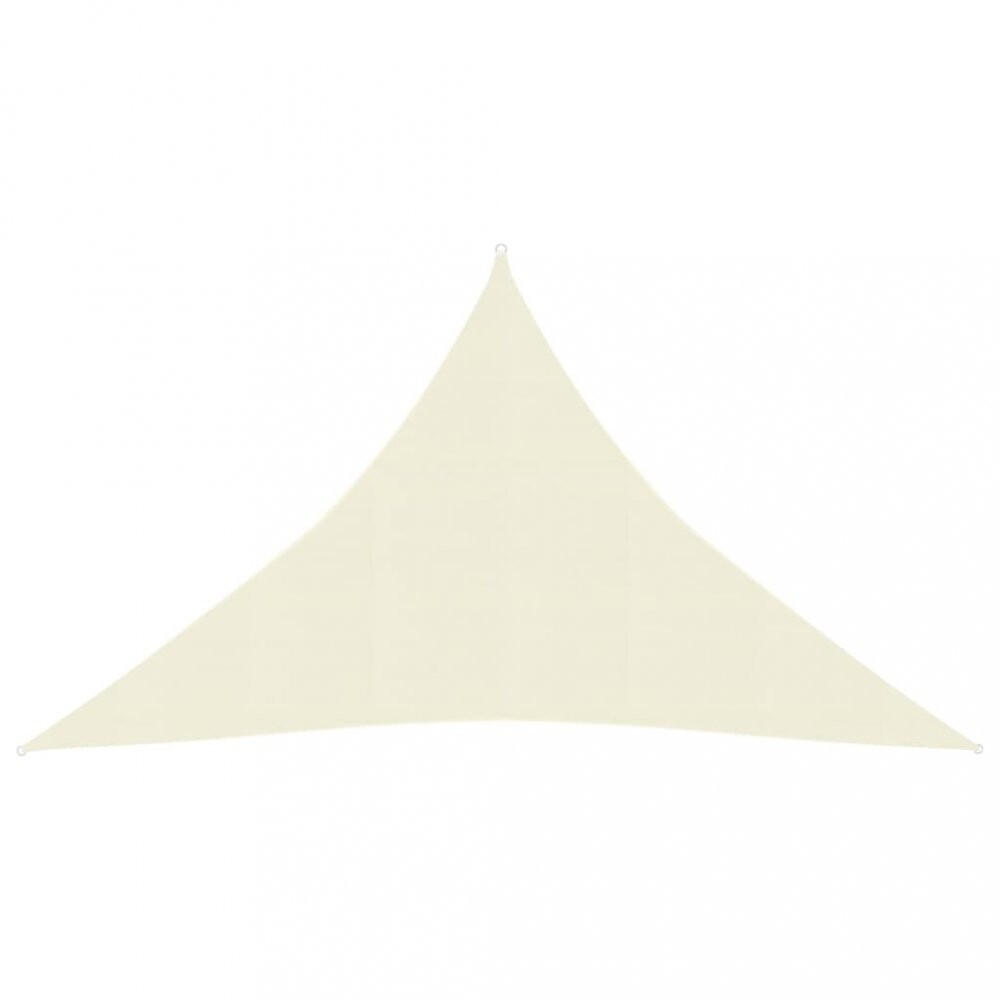 Tieniaca plachta trojuholníková HDPE 3 x 3 x 3 m Dekorhome