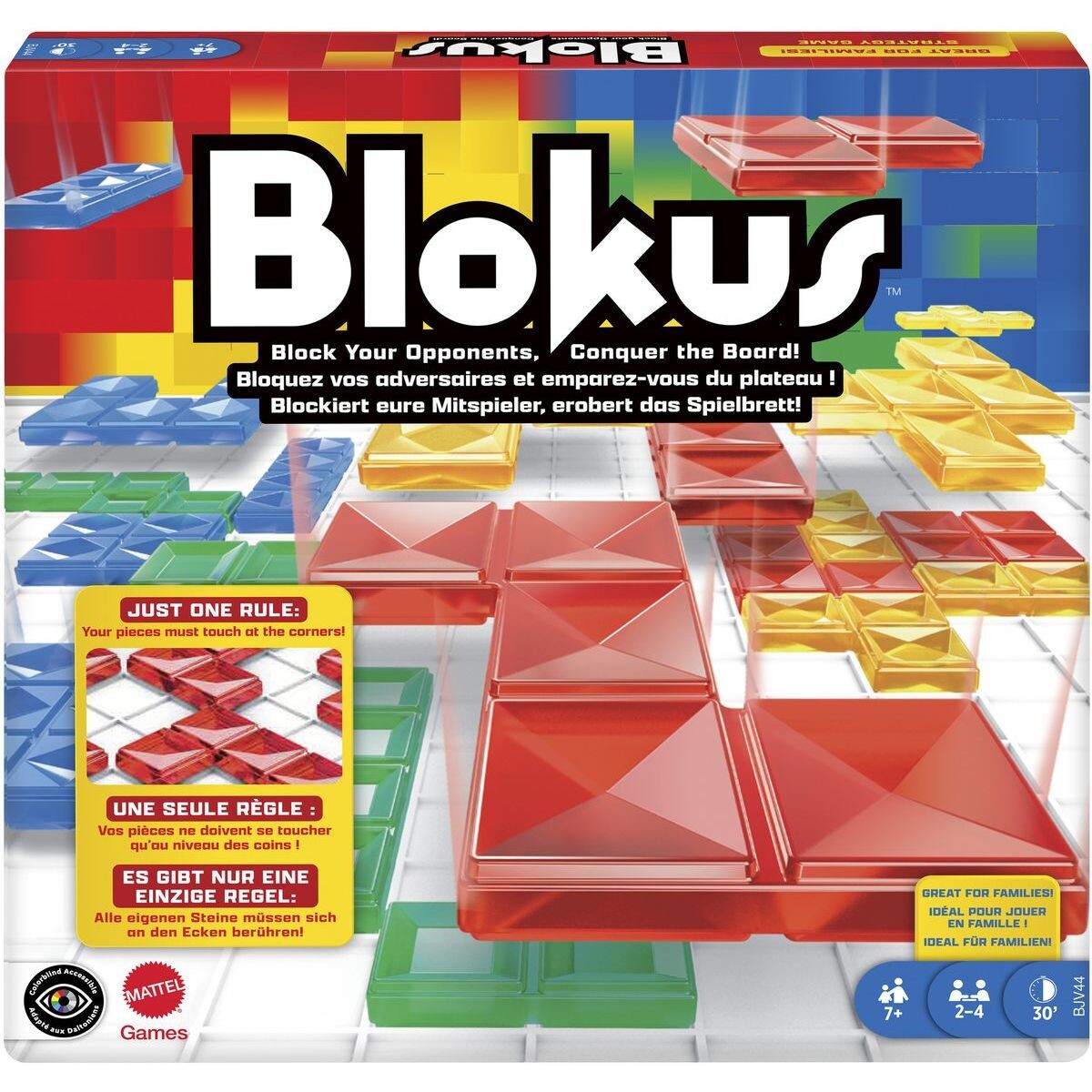 Mattel Spoločenská hra Blokus