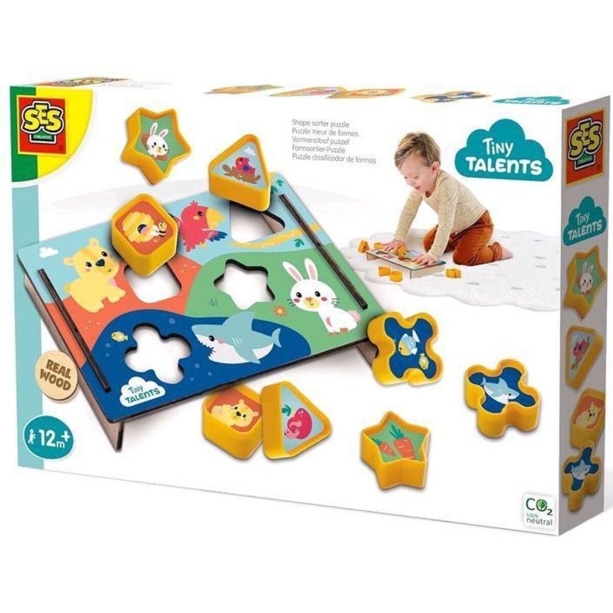 Alltoys Vkladacia hra pre najmenších Safari