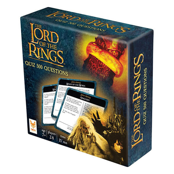 Topi Games The Lord of the Rings - Quiz 500 Questions - EN