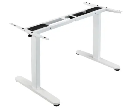 Podnož k písaciemu stolu elektricky výškovo nastaviteľná, biela%