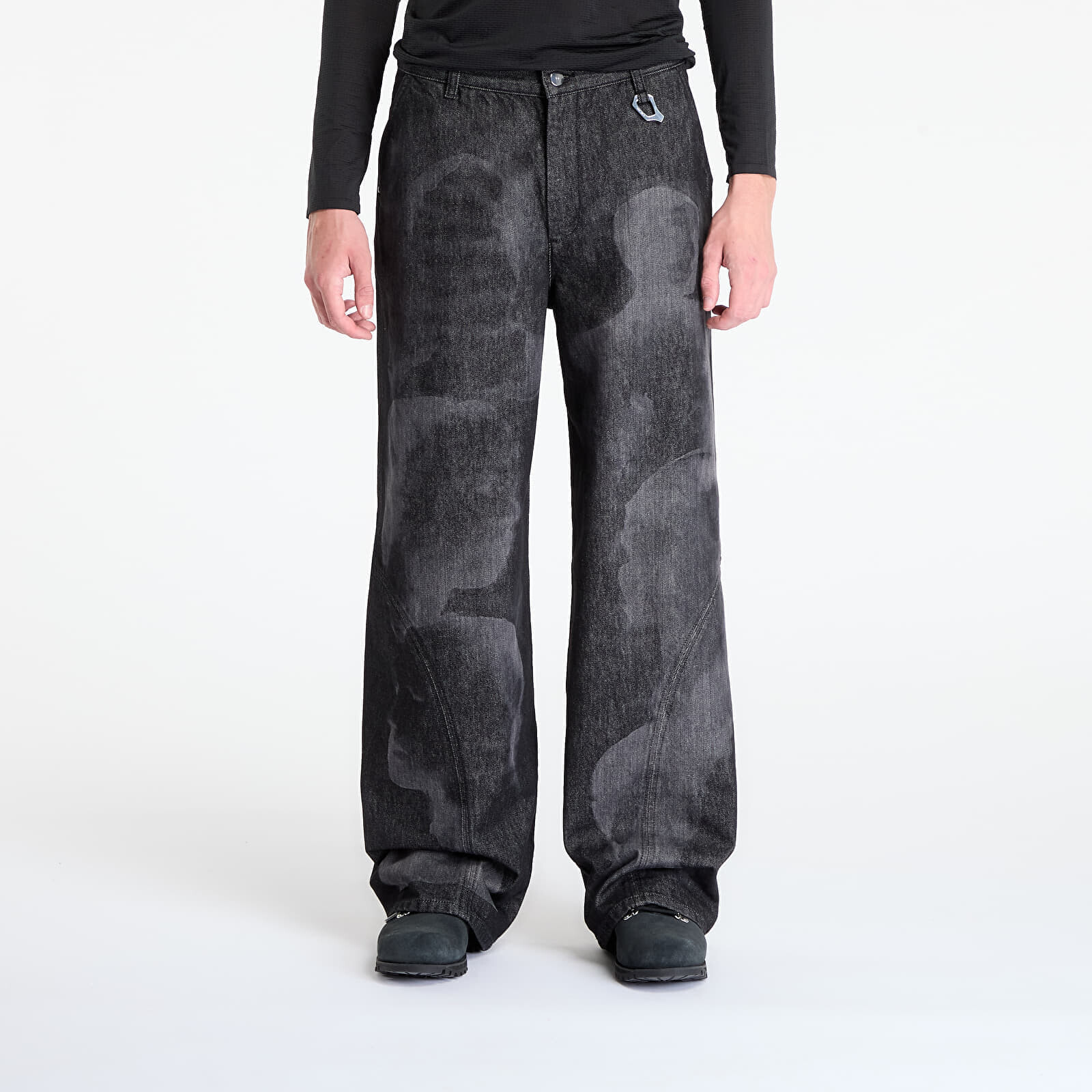 Džínsy HELIOT EMIL Basalt Denim Laser Black L