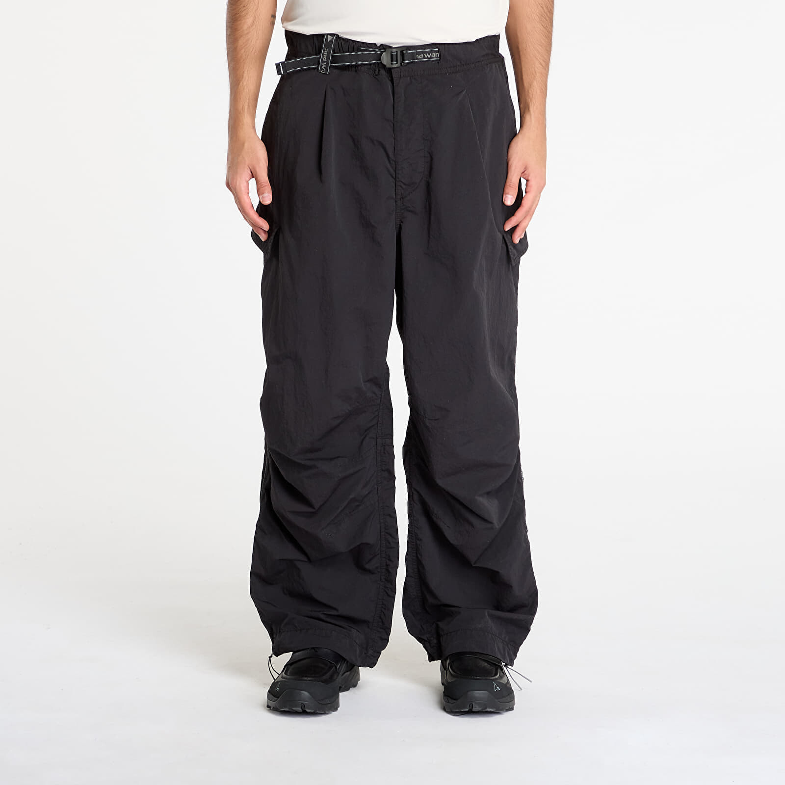 Kalhoty ROA x And Wander Garment-dyed Pants Black XL