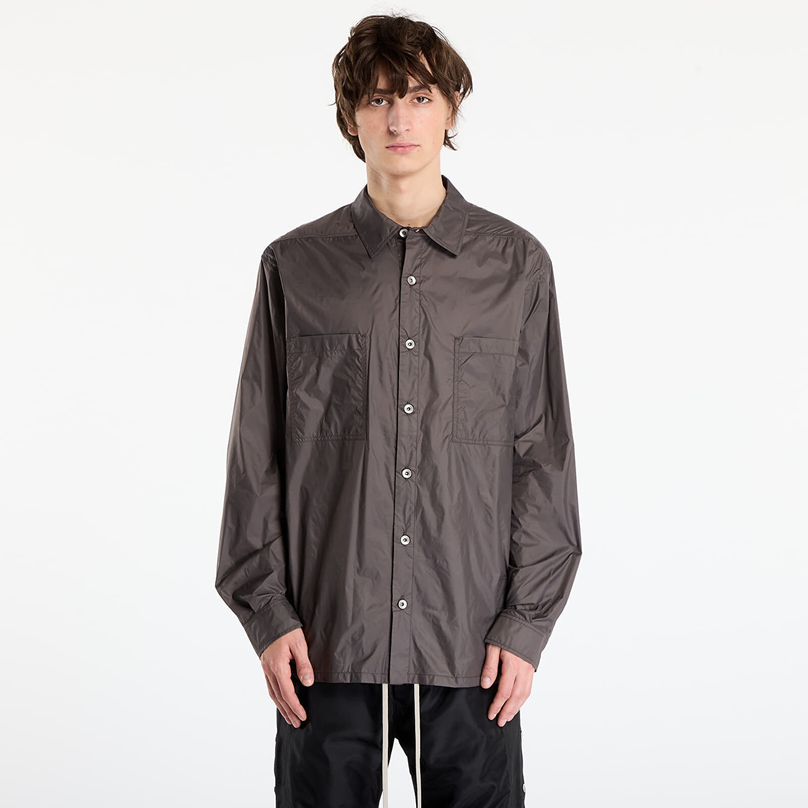 Košeľa Rick Owens DRKSHDW Jumbo Outershirt Bronze XS
