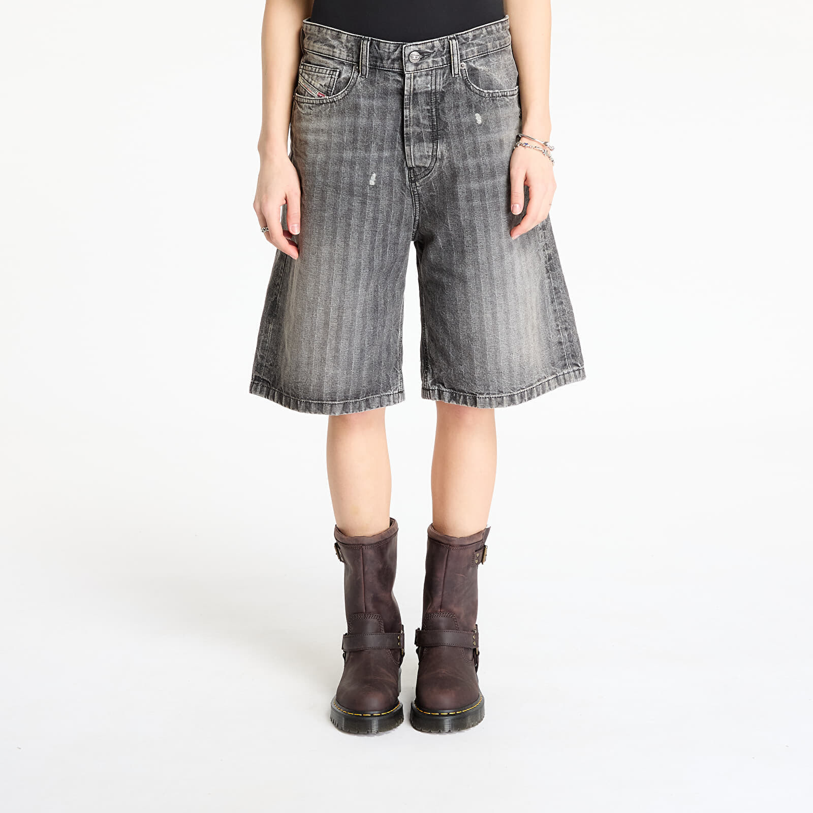 Šortky Diesel De-Sire-Short Shorts Black/ Blue 27