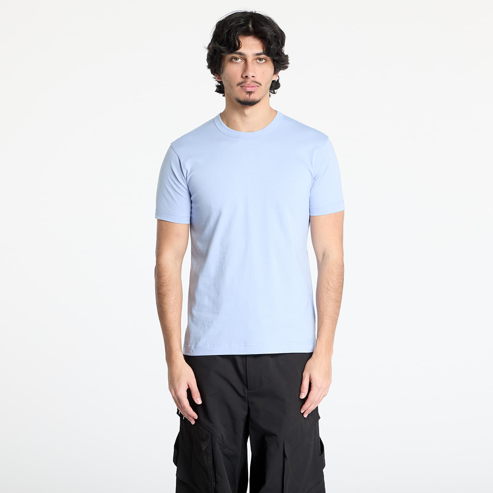 Tričko Comme des Garçons SHIRT Knit T-Shirt Blue M