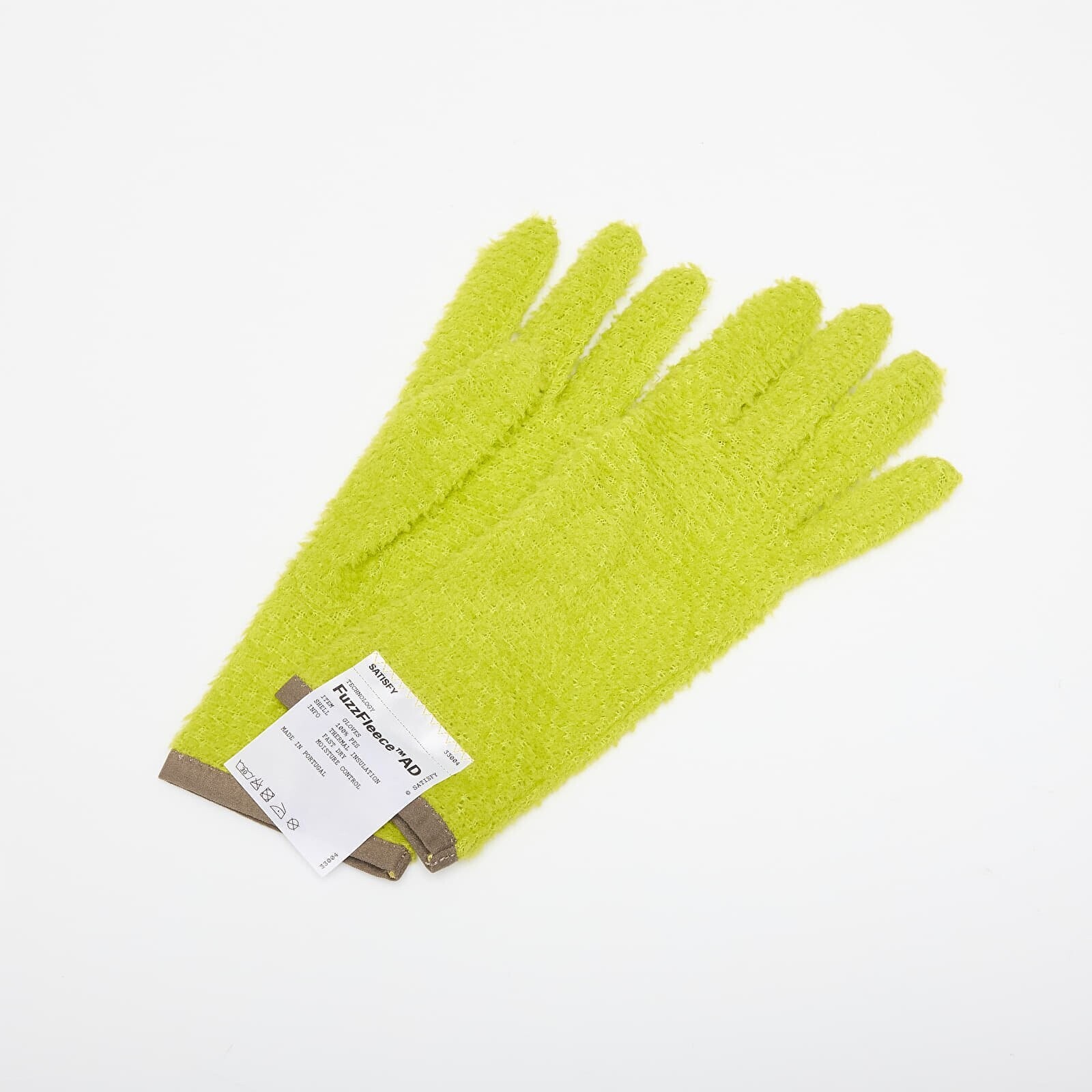 Rukavice Satisfy FuzzFleece AD Gloves Grenoble Green S