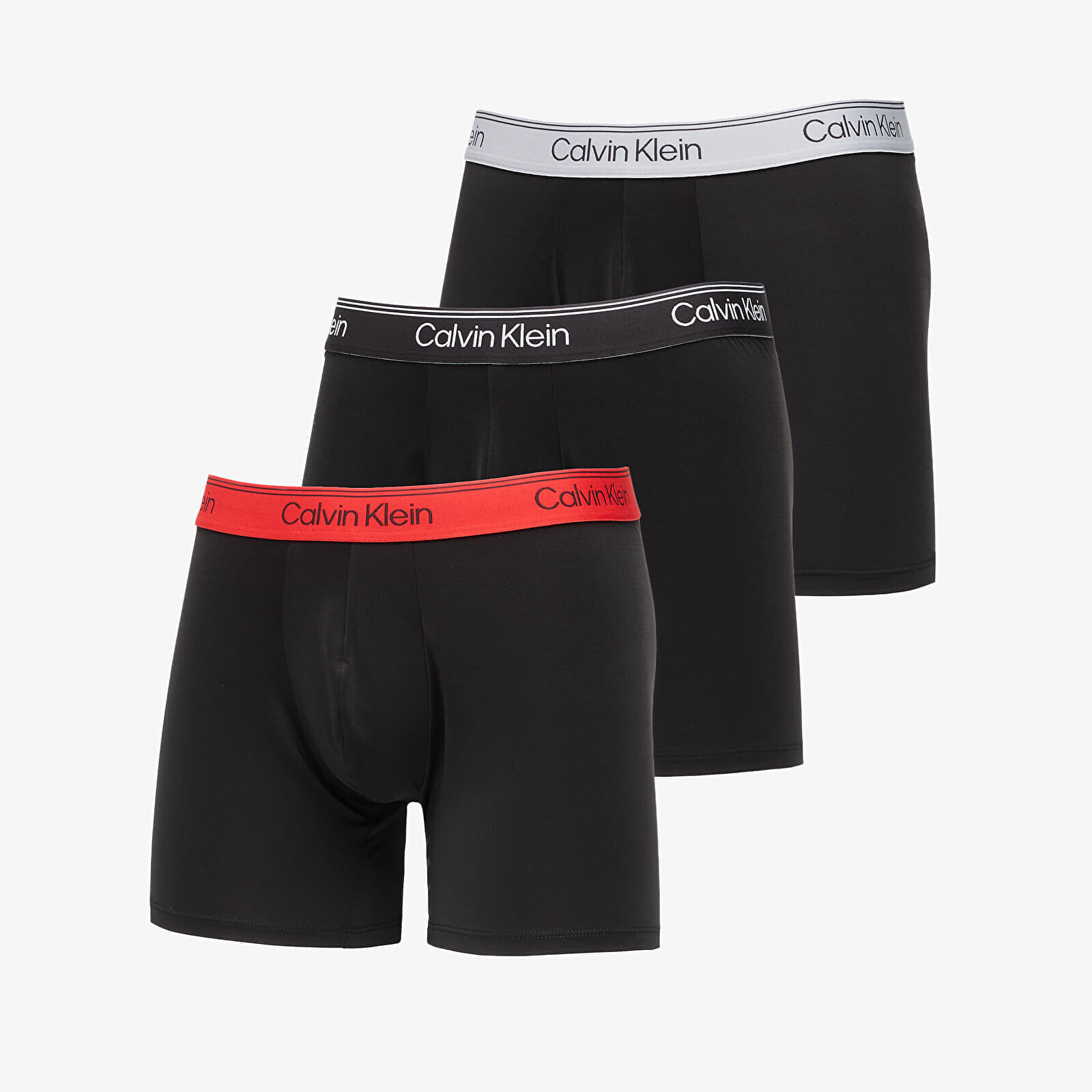 Boxerky Calvin Klein Boxer Brief 3-Pack Black M