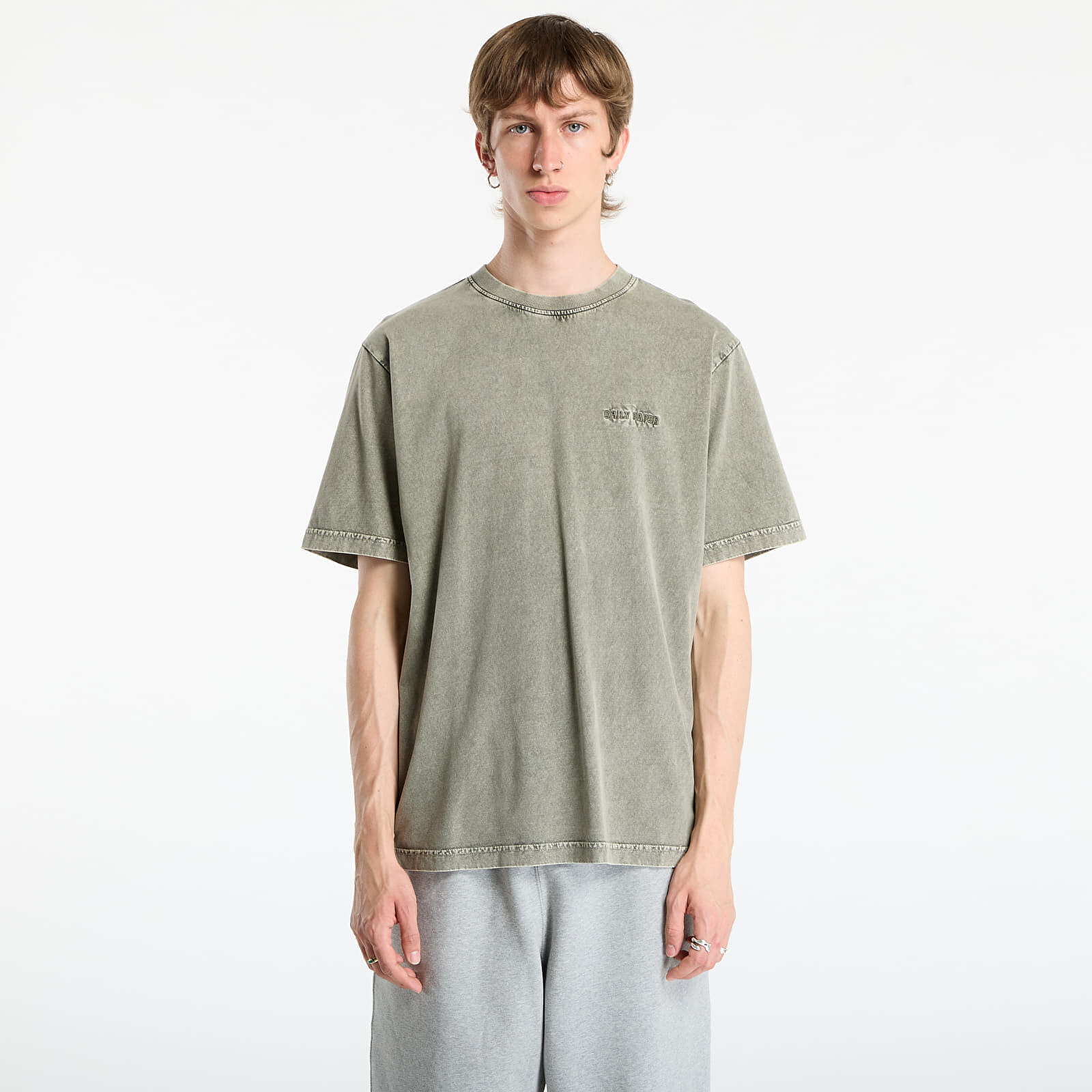 Tričko Daily Paper Dias Washed T-Shirt Rosin Green S