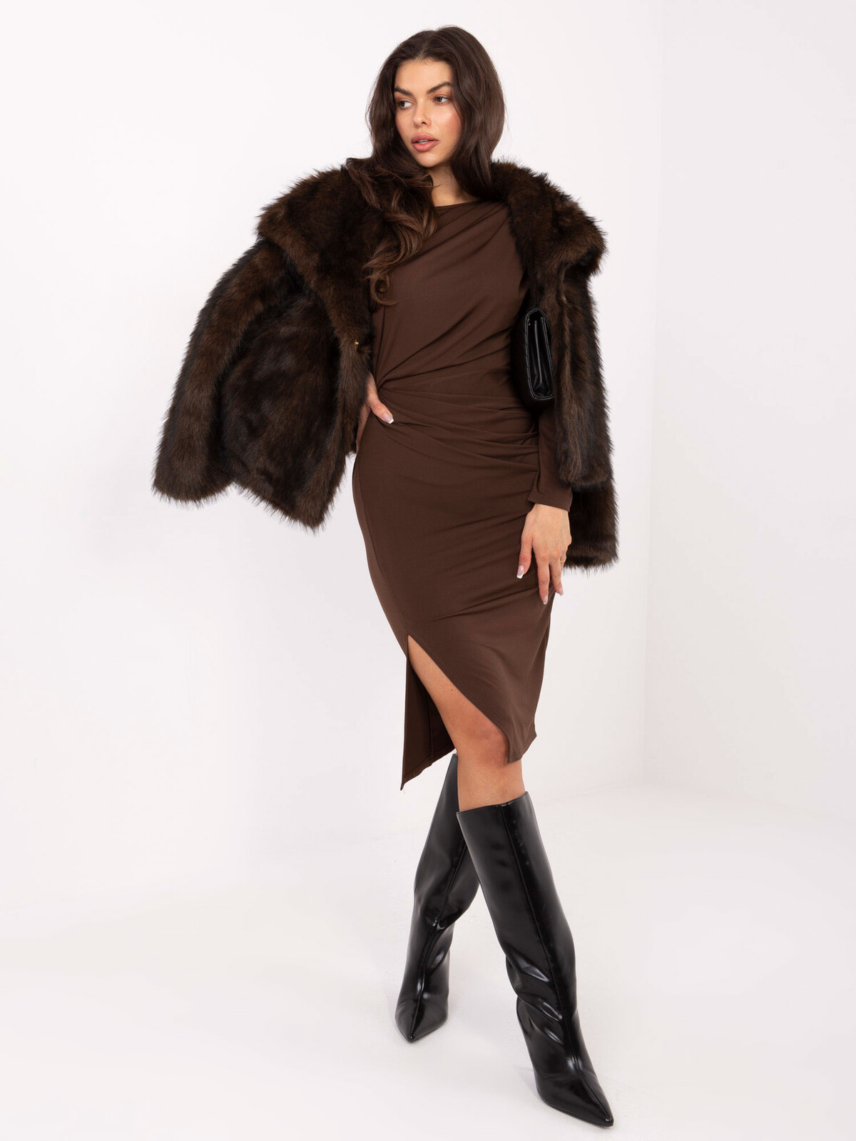 Dress-IT-SK-18206-1.35-brown